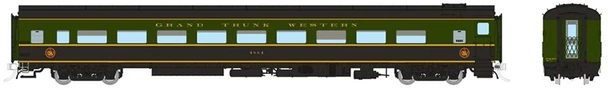 Rapido 100397 HO Scale Grand Trunk Western CC&F Lightweight Coach 1954 #4885