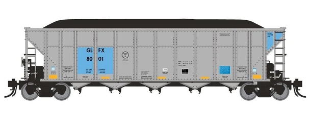 Rapido 169009A HO Scale Gulf Power AutoFlood III Coal Hopper #'s Vary