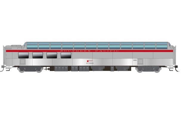 Rapido 175009 HO Scale Southern Pacific Dome-Lounge w/Flat Sides #3603