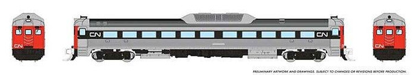 Rapido 516006 N Scale Canadian National Budd RDC-1 Phase 2 (Analog DC)