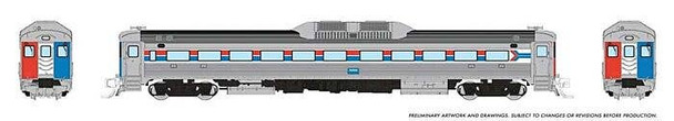 Rapido 516501 N Scale Amtrak Phase II Budd RDC-1 (DCC/Sound)