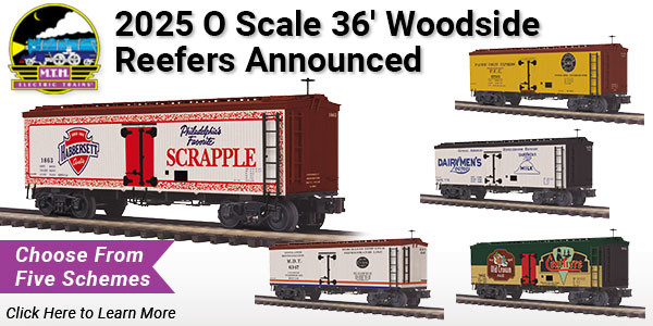 MTH 2094835 O Scale Dairymen's League 36' Woodsided Reefer #'s Vary