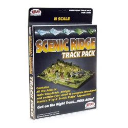 Atlas 2588 N Scale Code 80 Scenic Ridge Track Pack