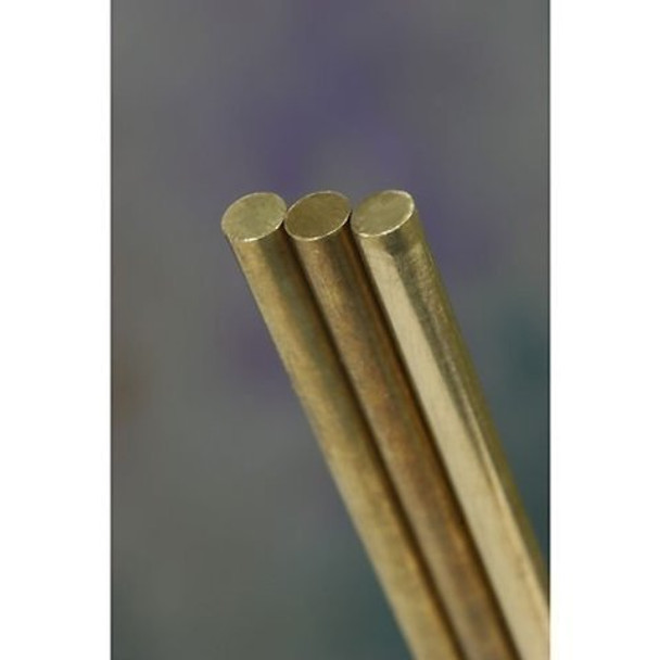 K & S Precision Metals 8168 .081 BRASS ROD (3)