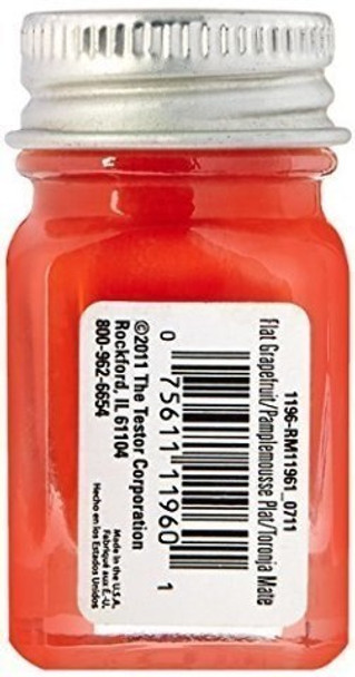 Testors Enamel Paint Open Stock .25oz-Grapefruit Flat