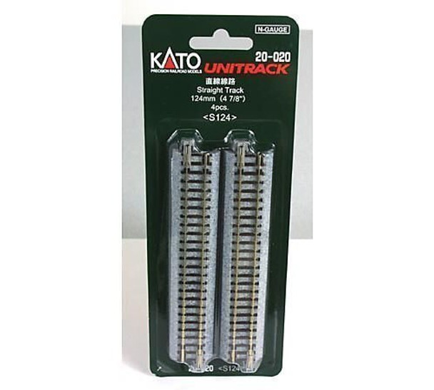 Kato 20-020 N 124mm 4-7/8" Straight (4)