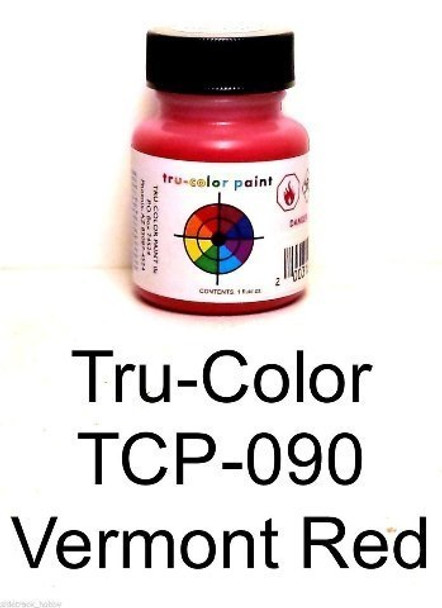 Tru-Color Paint 90 VERMONT RED 1OZ