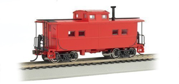 Bachmann 16806 HO Scale NE Steel Caboose Red Painted Unlettered
