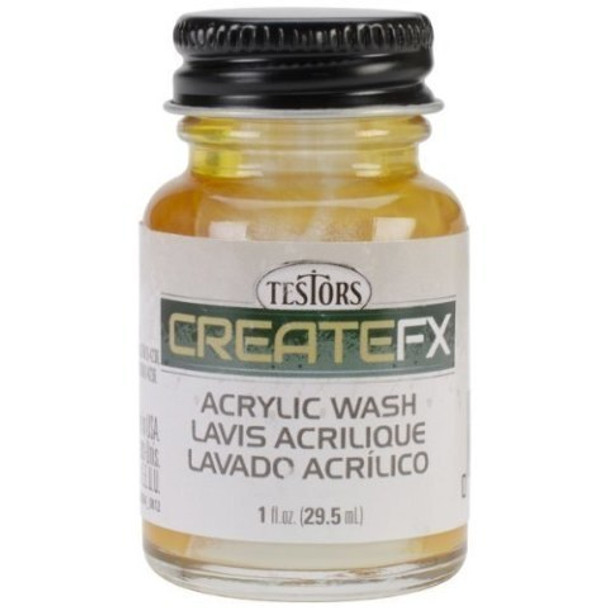 Createfx Acrylic Wash 1oz-Hickory