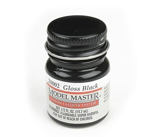 Gloss Black, 1/2oz Bottle
