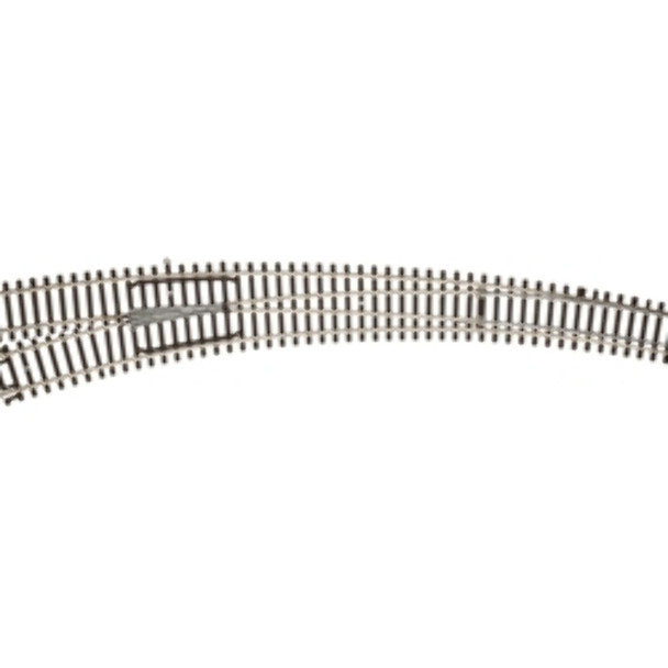 Atlas 595 HO Scale Code 83 Customline Curved Turnout Left
