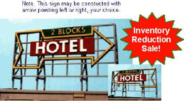 Blair Line LLC 1517 Z/N/HO Hotel Rooftop Sign