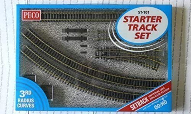 Peco ST-101 OO Scale OO/HO SETRACK STRTR SET