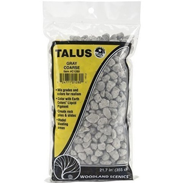 Woodland Scenics C1280 Coarse Gray Talus