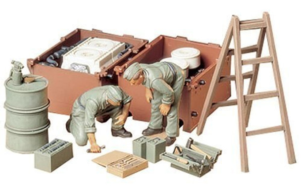 Tamiya 35180 1/35 Scale German Tank Maintenance Crew