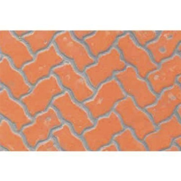 JTT Scenery 97432 G Scale Pattern Sheets Interlocking Paving (2)