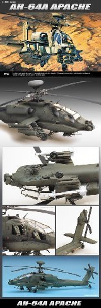 Academy 12262 1/48 AH-64A APACHE USA