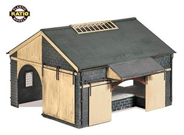 Ratio 534 HO Scale STONE GOODS SHED