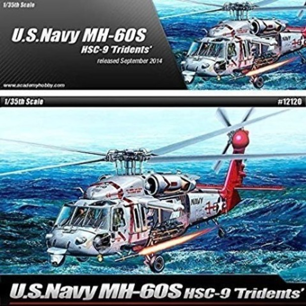 Academy 12120 1:35 MH-60S HSC-9 TRIDENT