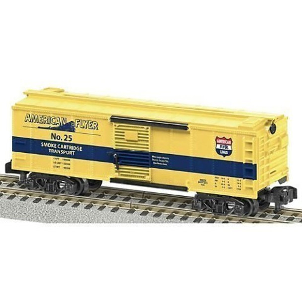 Lionel 48839 S Scale Smoke Cartridge Transport Boxcar Lionel 48839 S Scale Smoke Cartridge Transport Boxcar