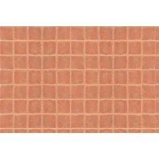 JTT Scenery 97417 S Scale Pattern Sheets Square Tile Arch. 3/16" (2)