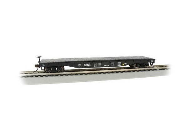 Bachmann 17304 HO Scale Erie Lackawanna #8063 - 52' Flat Car