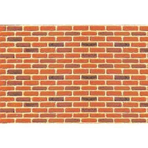 JTT Scenery 97421 PATTERN SHEETS, Brick, TT-scale (1:125) 2/pk