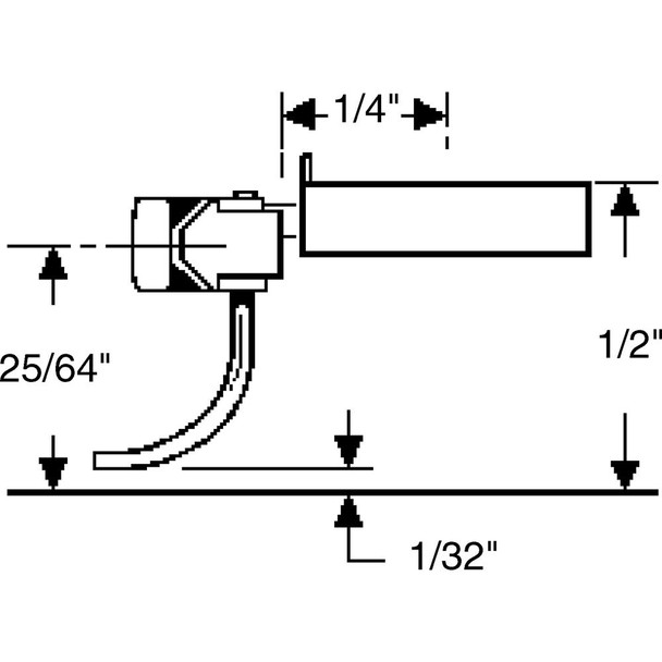 Kadee 145 #HO SHORT OVERSET 2 PAIR