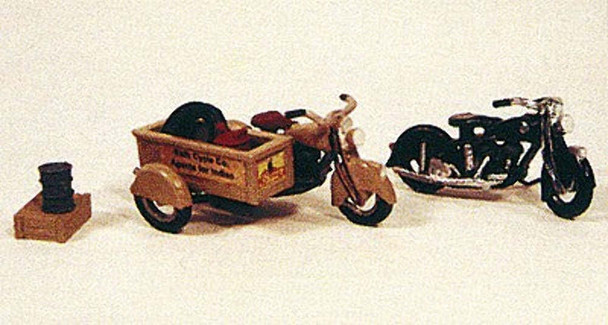 JL Innovative 905 HO Scale Motorcycles Classic 1947 Model (2)