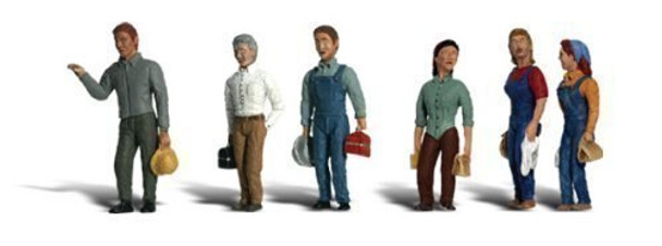 Woodland Scenics A2188 N Scale 2nd Shift Workers