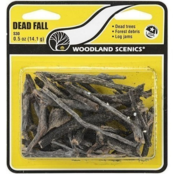 Woodland Scenics S30 Dead Fall 0.5 oz
