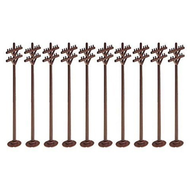 Lionel 62181 O Scale Telephone Poles Pack of 10