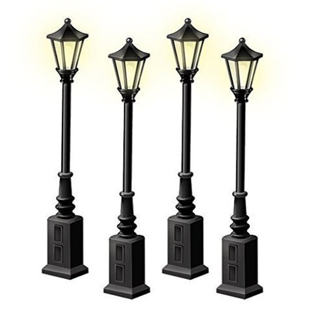 Lionel 24156 O Scale 3 1/2" Tall Street Lamps Pack of 4