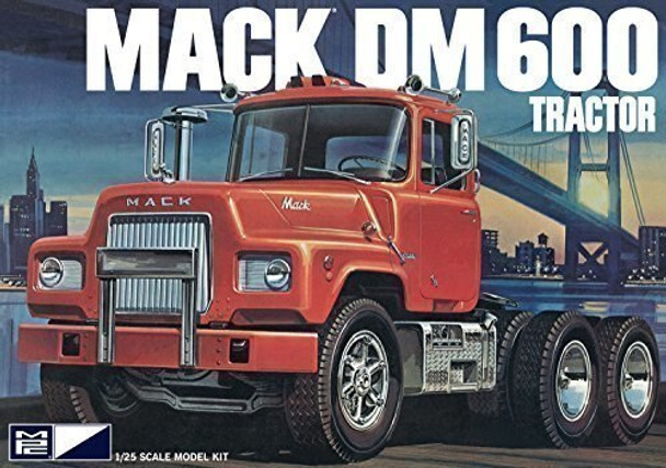 MPC 859 Mack DM 600 1:25 Scale Plastic Model Kit - Requires Assembly