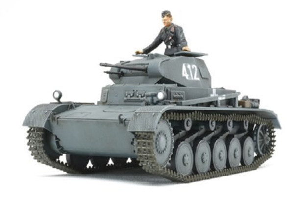Tamiya Models Panzerkampfwagen II Ausf.A/B/C Model Kit (1/48 Scale)