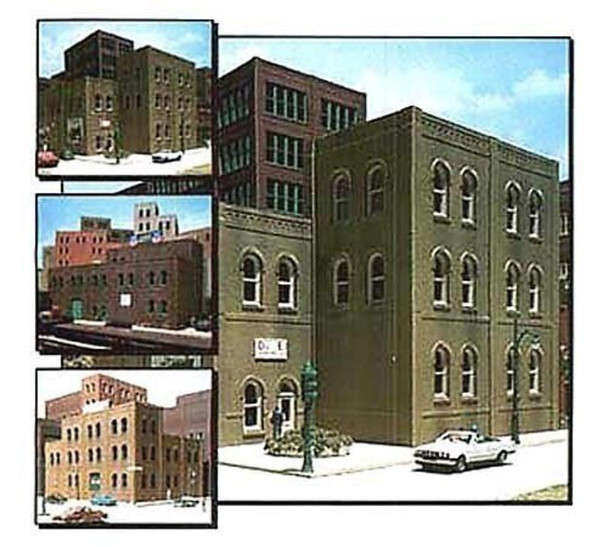 HO KIT DPM Arched Window Industrial Building HO KIT DPM Arched Window Industrial Building