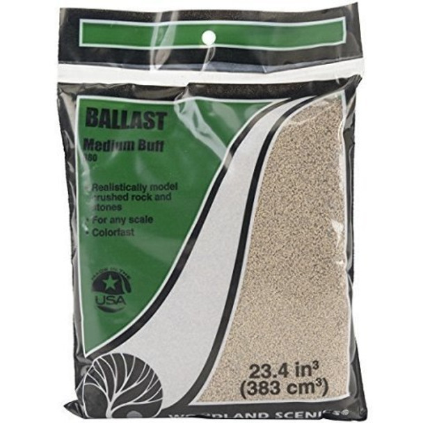 Woodland Scenics B80 Buff Medium Ballast Bag