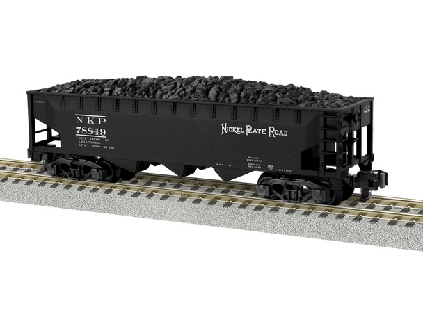 Lionel 44054 S Scale AF Nickel Plate Road 3-Bay Hopper #78849