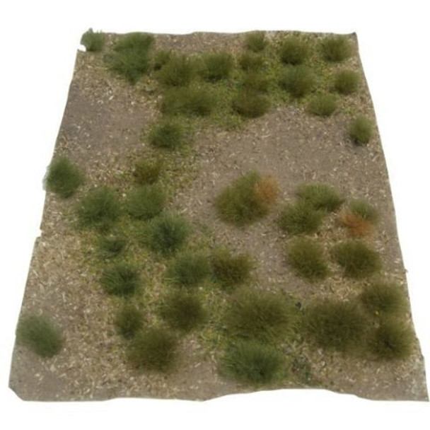 JTT Scenery 95602 HO Scale LANDSCAPING DETAILS Wild Grassland, 5" x 7" sheet.