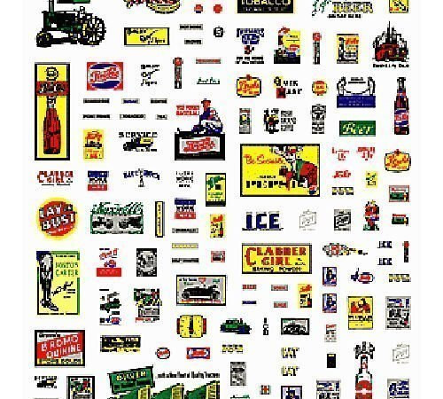 Woodland Scenics DT570 Mini-Series Product Logos