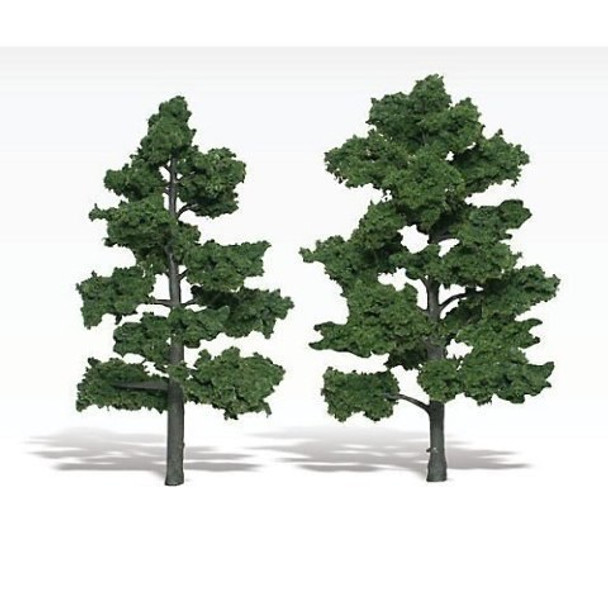 Woodland Scenics TR1516 6" - 7" Medium Green (2)