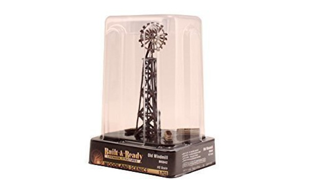 HO Built-N-Ready Old Windmill (Weathered) Woodland Scenics
