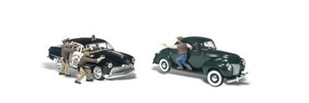 Woodland Scenics AS5540 HO Scale Getaway Gangsters