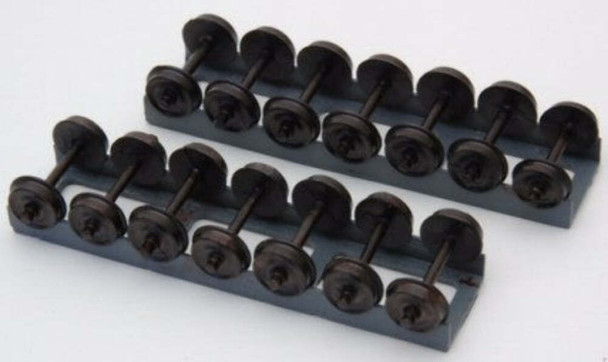 JL Innovative 348 HO Scale 14 Wheels 2 Cradles Set