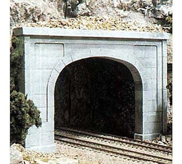 Woodland 1156 N Scale Concrete Double Portal