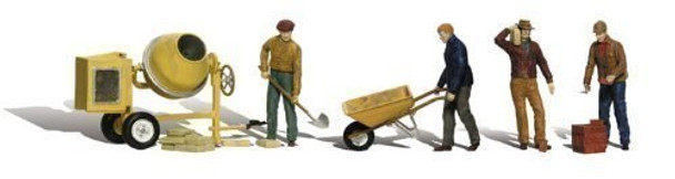 Woodland Scenics A2173 N Scale Masonry Workers