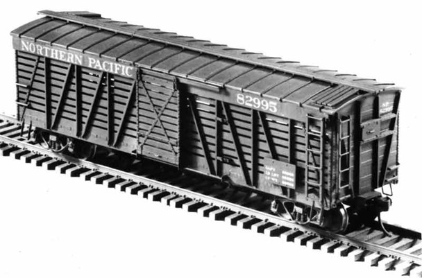 Central Valley Model Works 1001 HO 40' STOCK CAR KIT