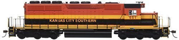 Bachmann Industries Kansas City Southern #651 Diesel Locomotive Train