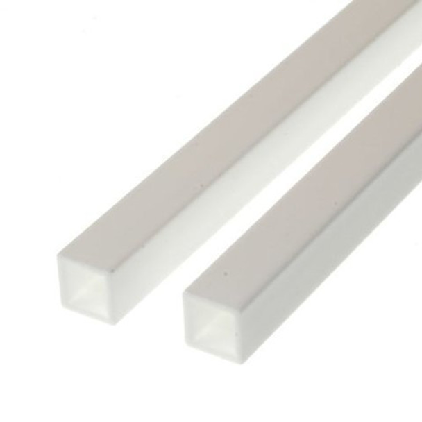 Evergreen 254 .250" SQUARE TUBE (6.3 mm) (2)