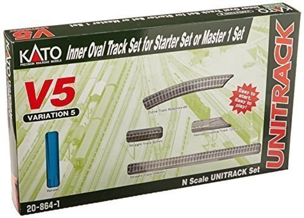 Kato 20-864-1 N Scale V5 UNITRACK Inside Loop Track Set